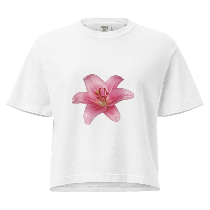 Hibiscus Heavyweight Boxy Top product image (1)