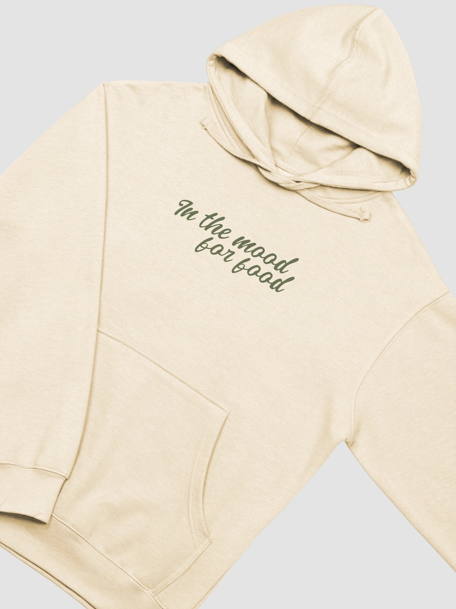 In The Mood For Food | Hoodie – Olive (Classic Fit) product image (5)