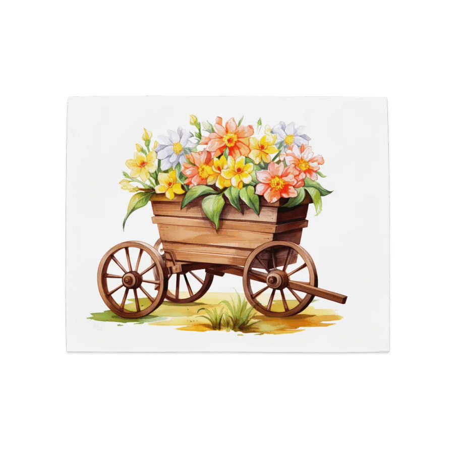 Whimsical Floral Haven Placemats (Set of 4) product image (3)