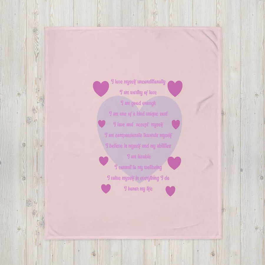 Self-love, affirmation, blanket product image (6)