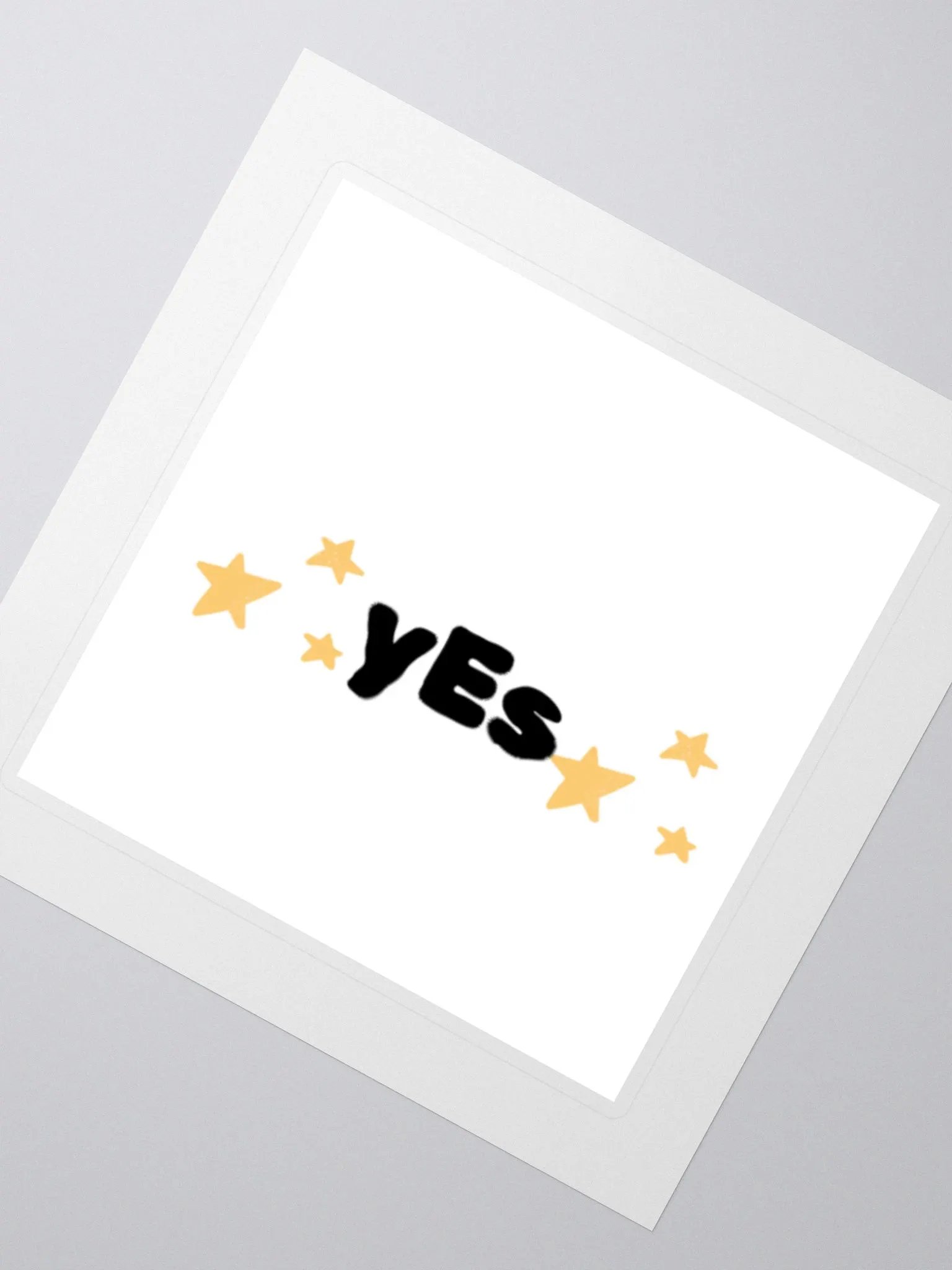 Affirmative Stars Kiss Cut Stickers product image (2)