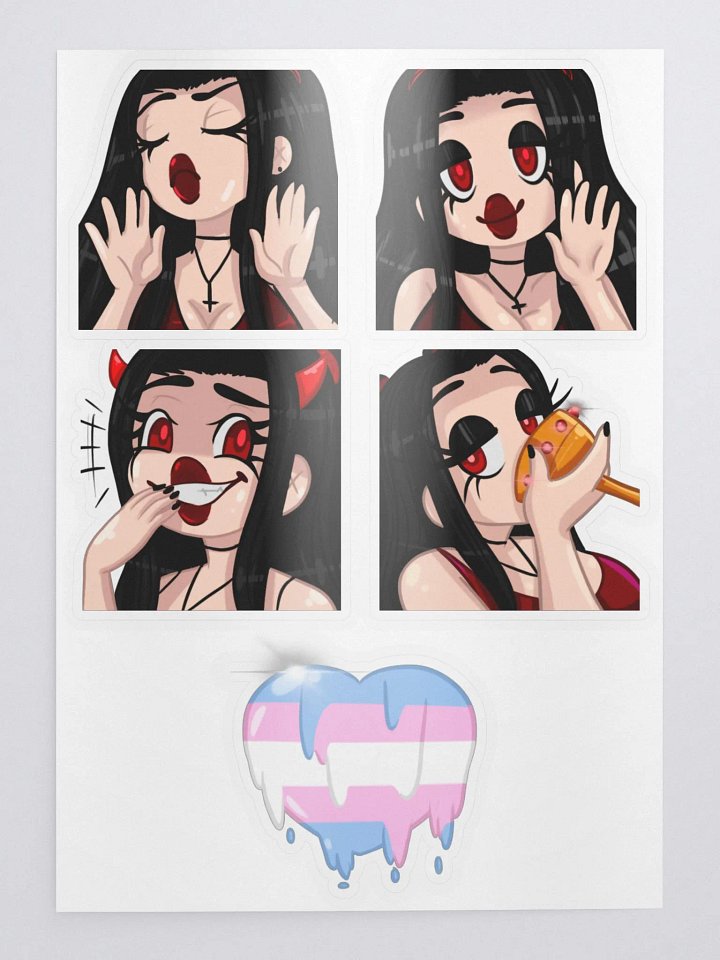 Channel Emote Sticker Set 1 product image (1)