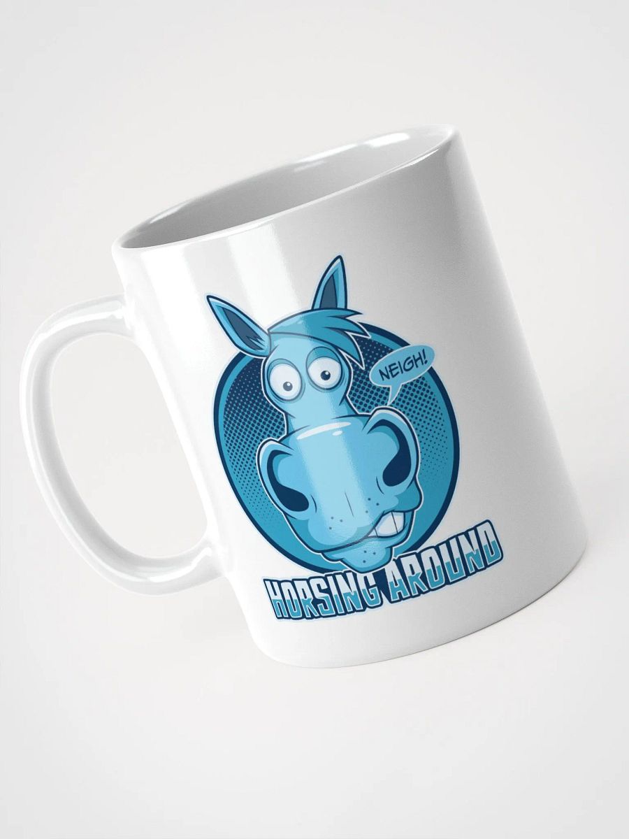 Funny Retro Horse Lover Coffee Mug – Horsing Around product image (3)
