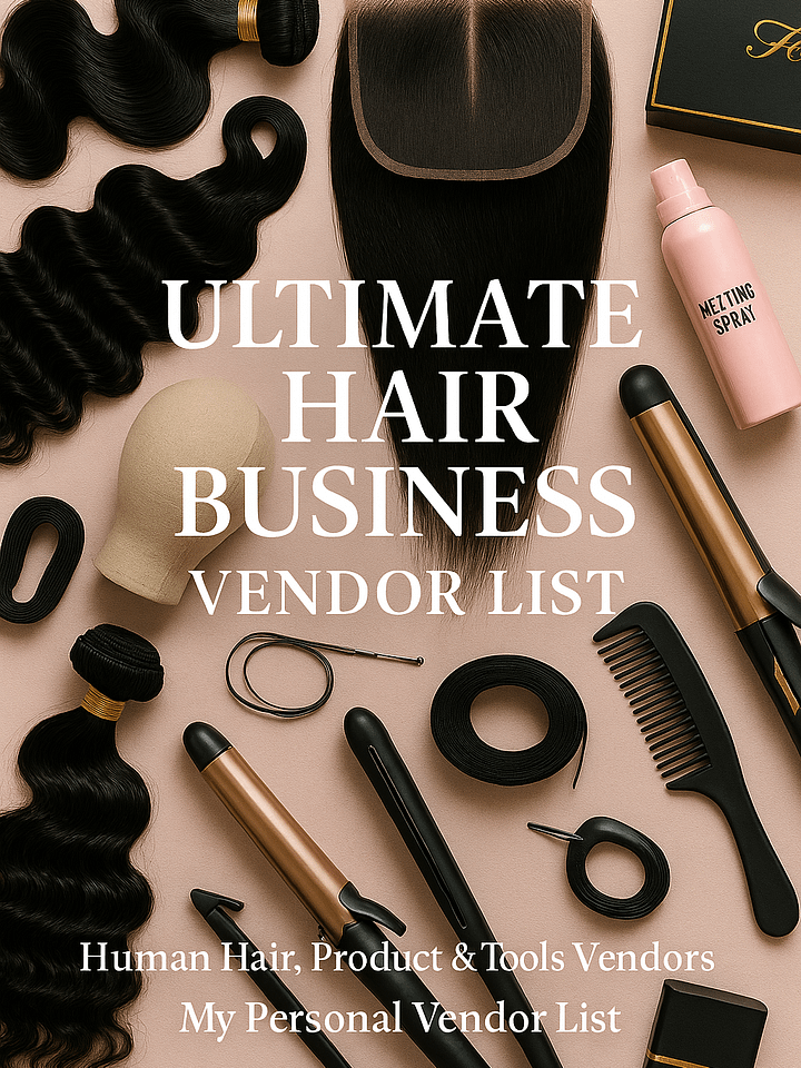 Ultimate Vendors List- HAIR-PRODUCTS-TOOLS product image (1)