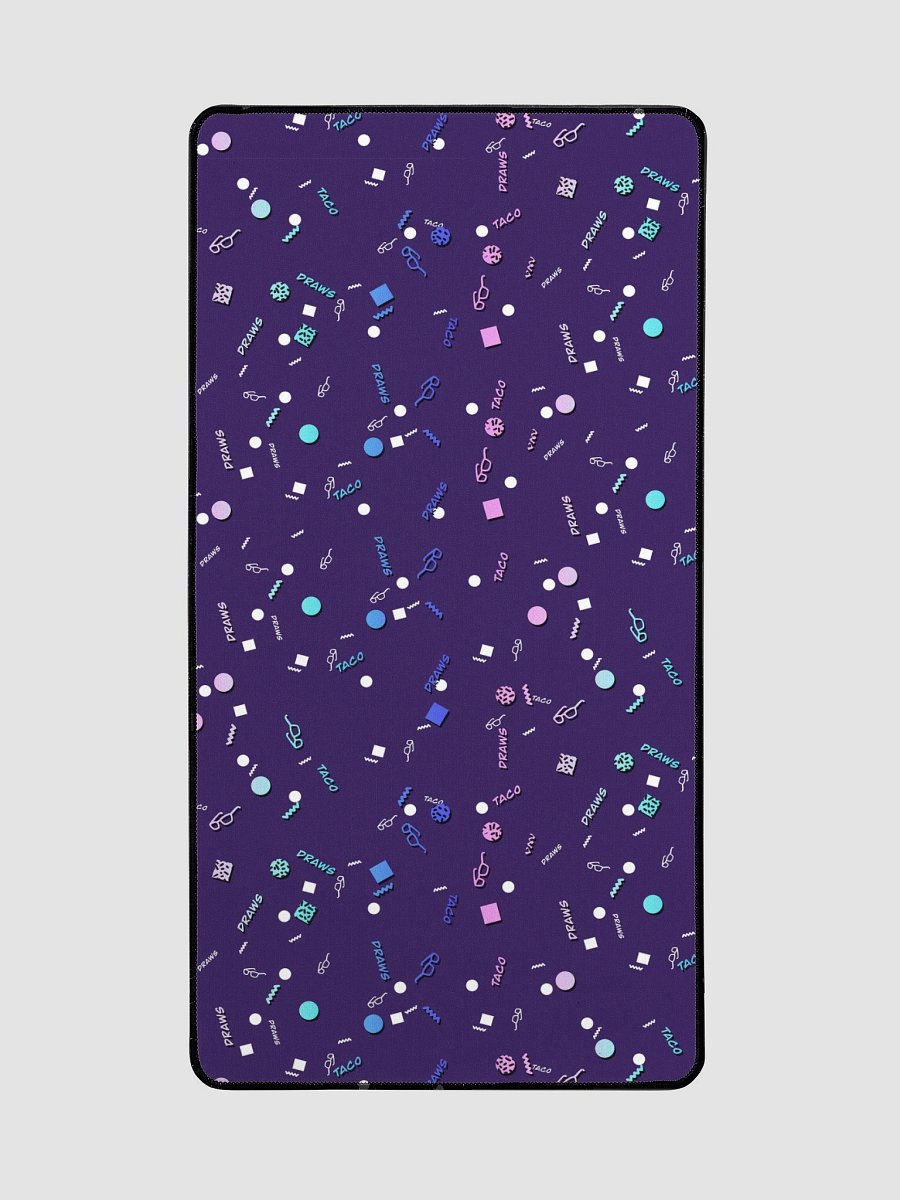 TacoDraws Retro Pattern Deskmat product image (2)