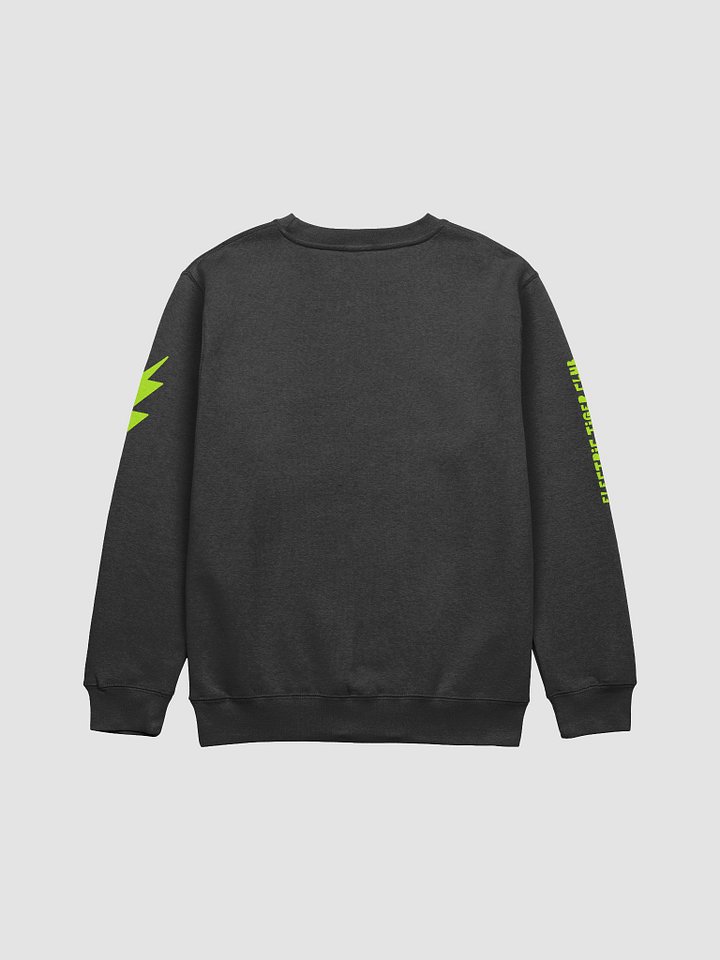 Red Electric Tiger with Lime Lightning Bolts - Sweatshirt product image (2)