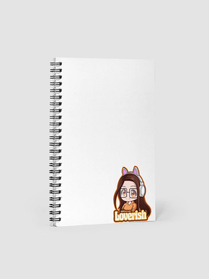 Loverish Playful Character Spiral Notebook product image (1)