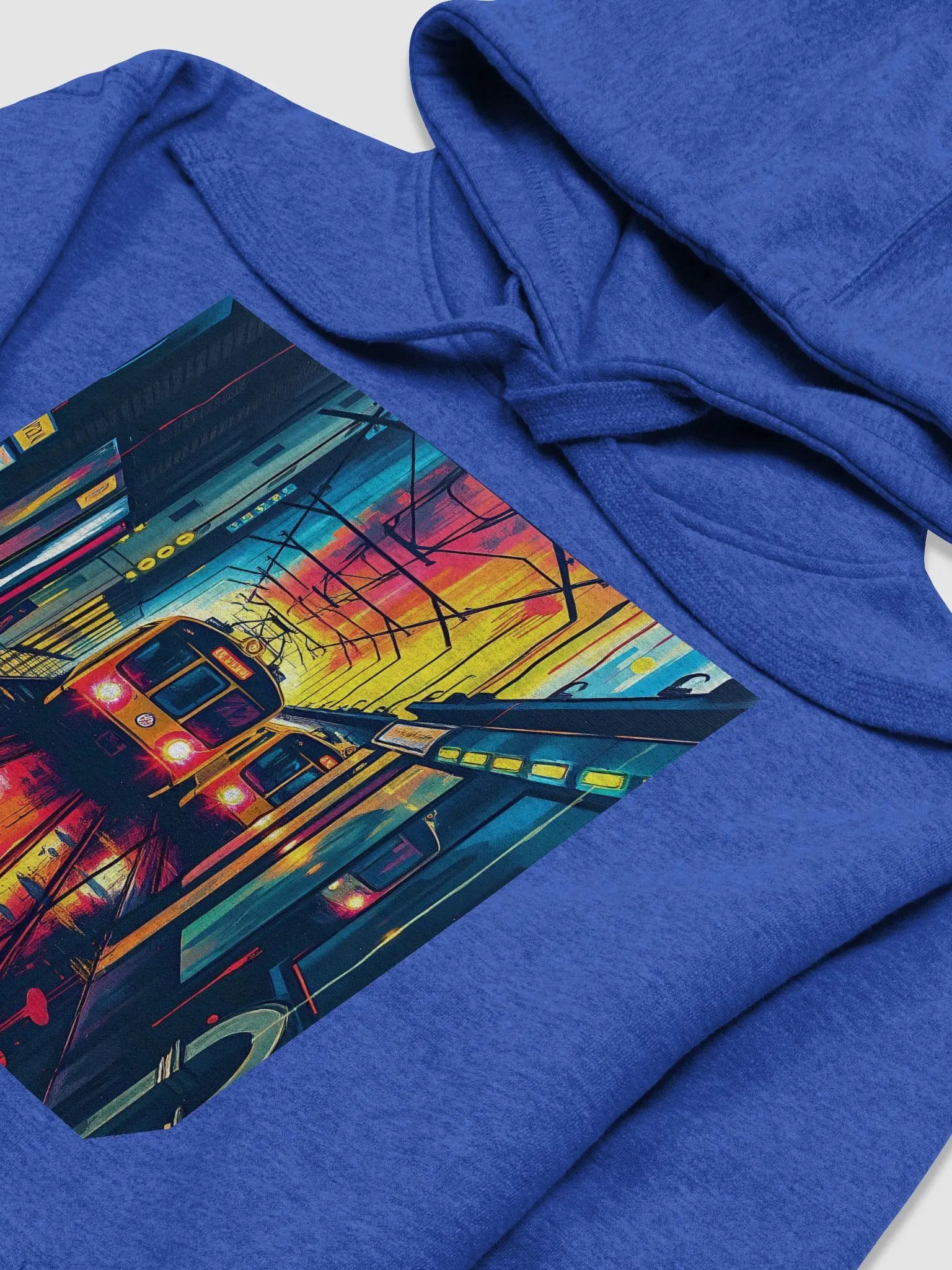 Brad Pitt and Bad BUnny do Bullet Train, Supersoft hoodie. product image (3)