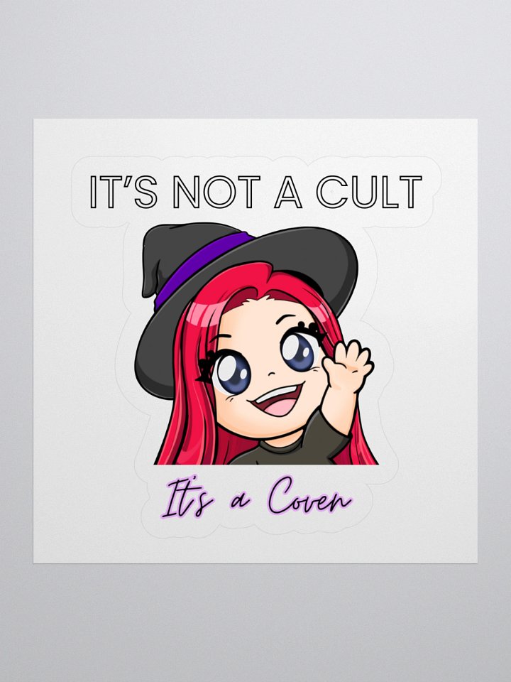 Not A Cult, Cover Sticker product image (3)
