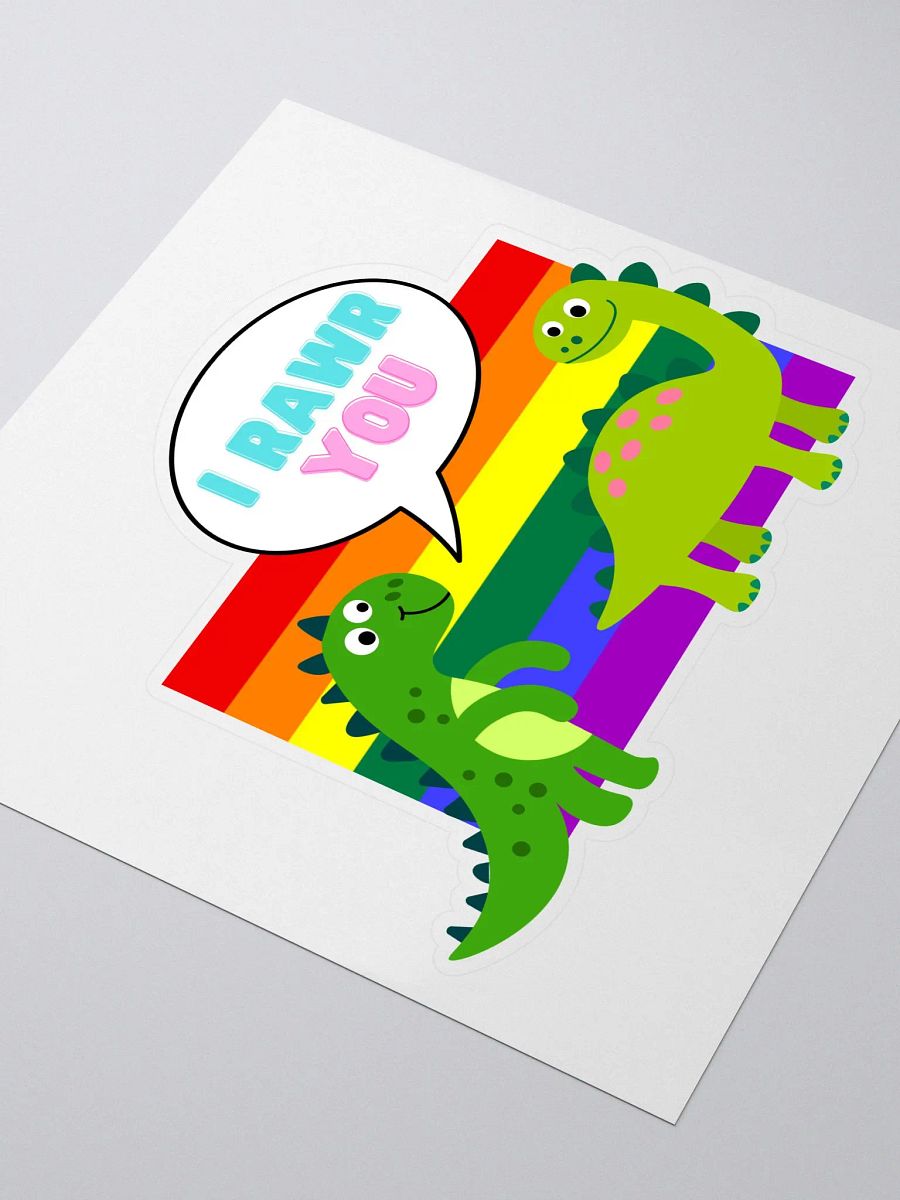 I Rawr You Sticker product image (3)
