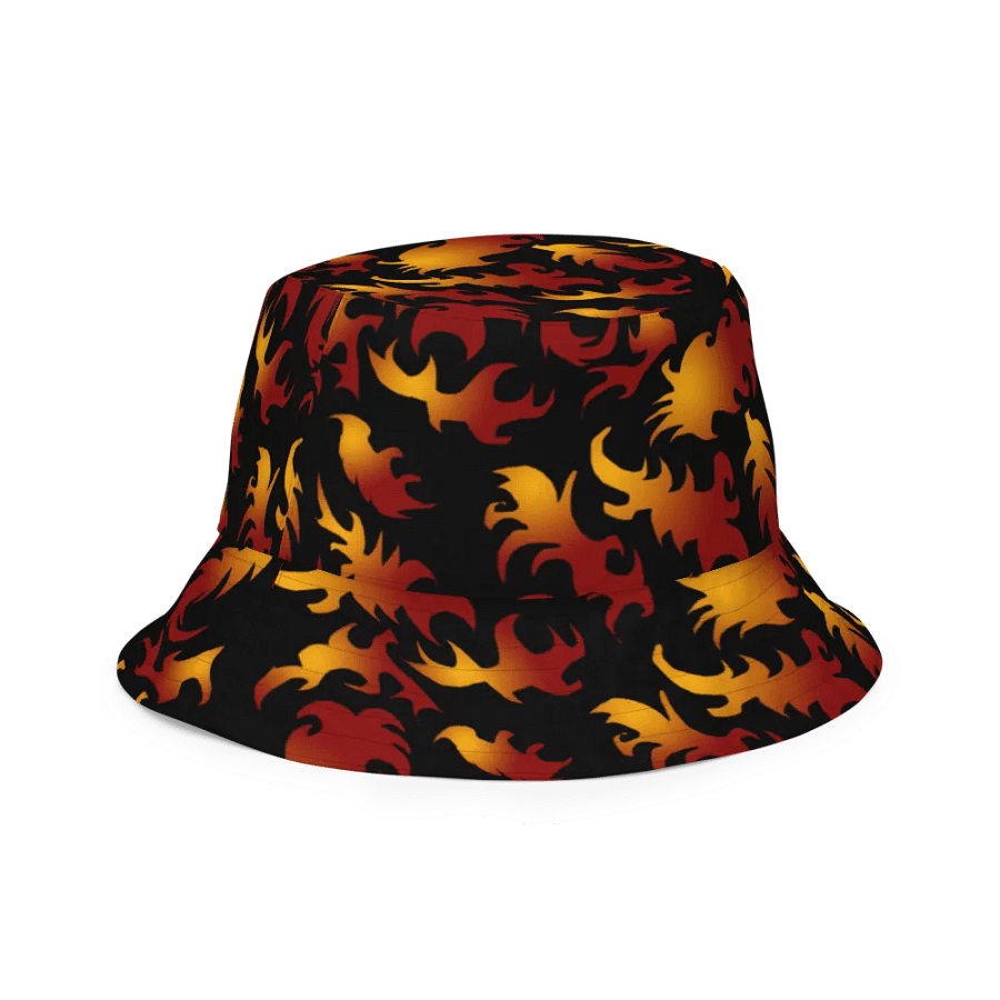 Skulls and Flames Buckethat product image (11)