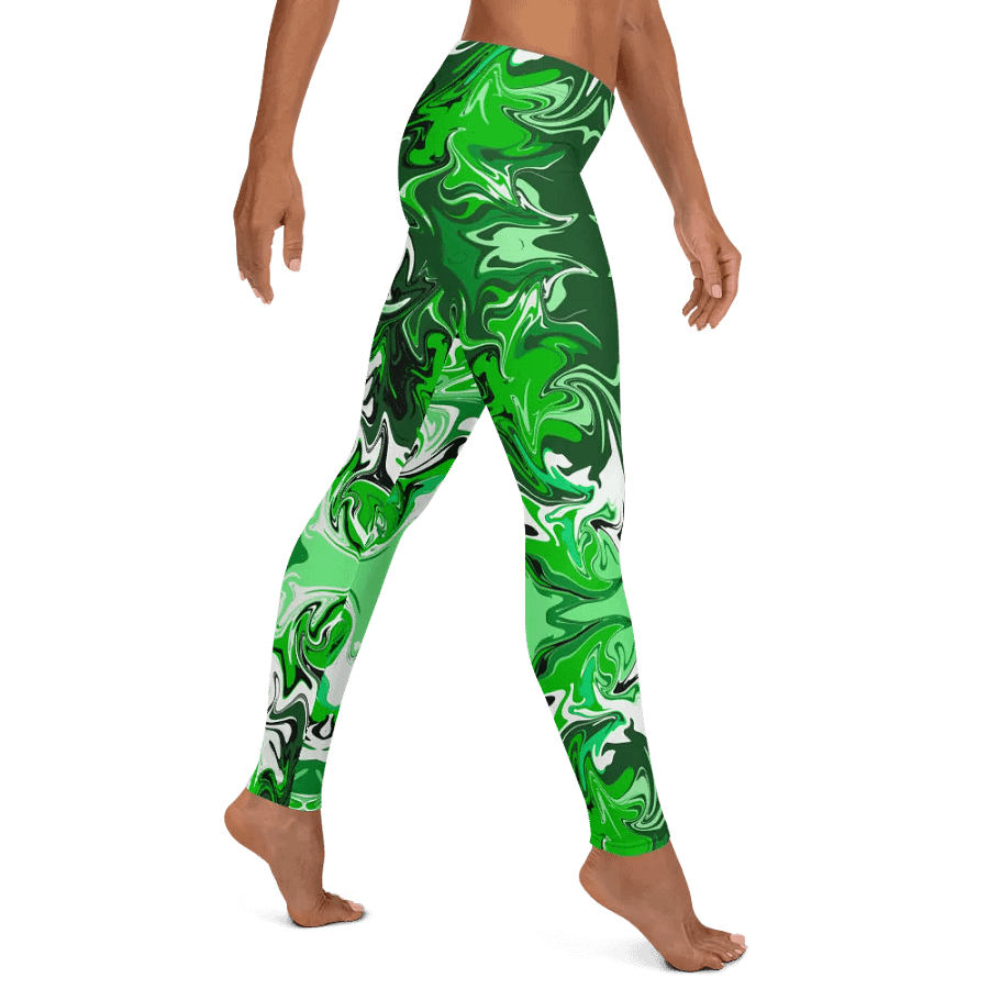 Green Swirl Leggings product image (12)