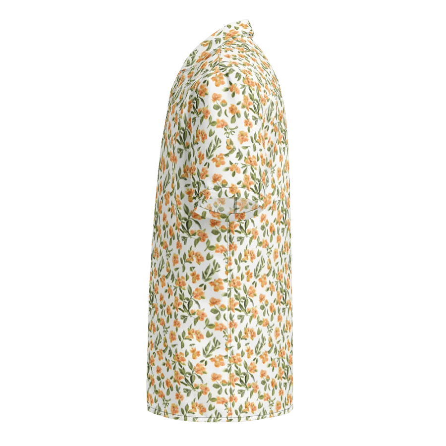 Floral Pattern Honeysuckle Flowers Hawaiian Shirt product image (3)