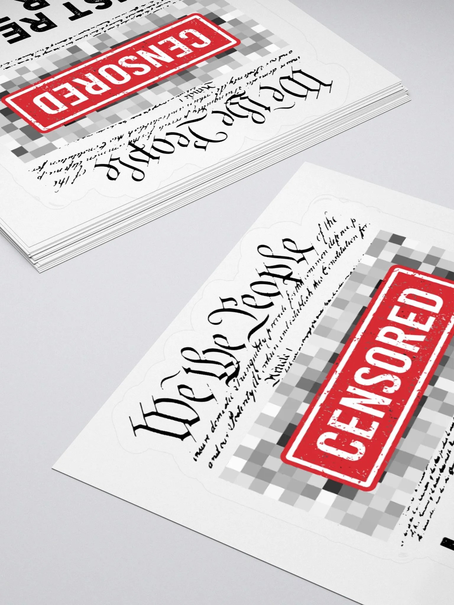 "I Just Read it for the Articles" Sticker product image (4)