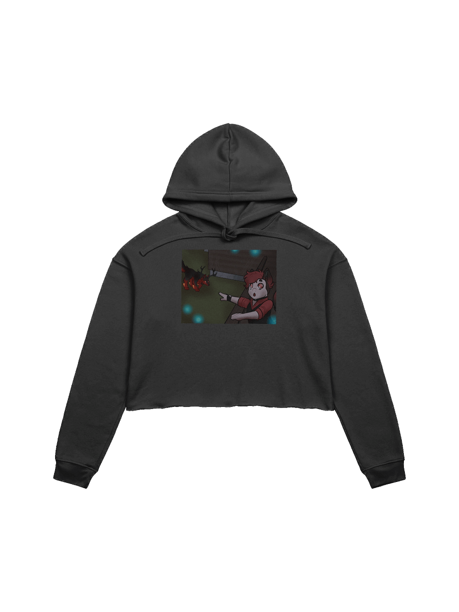 Fleece Crop Hoodie - Pet dat Dawg? product image (1)