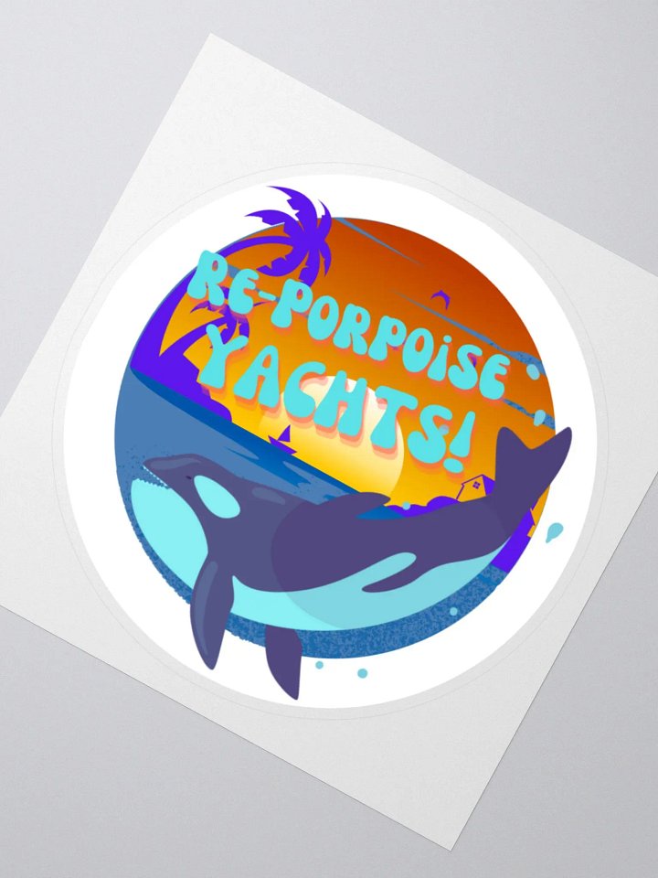 Re-Porpoise Sticker product image (3)