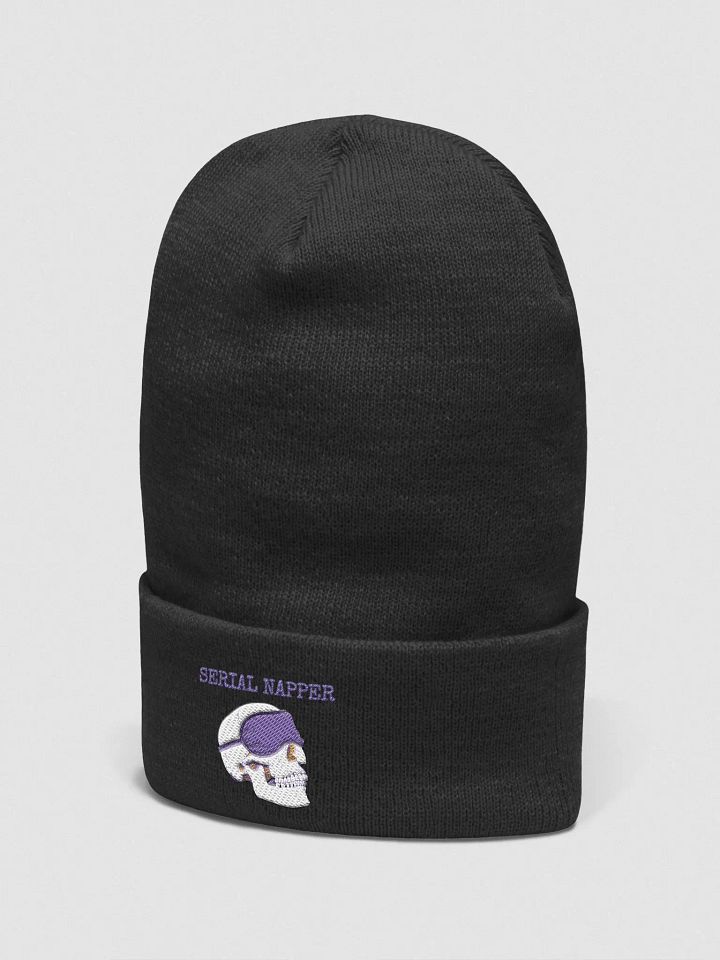Serial Napper Sleepy Skully Beanie product image (2)