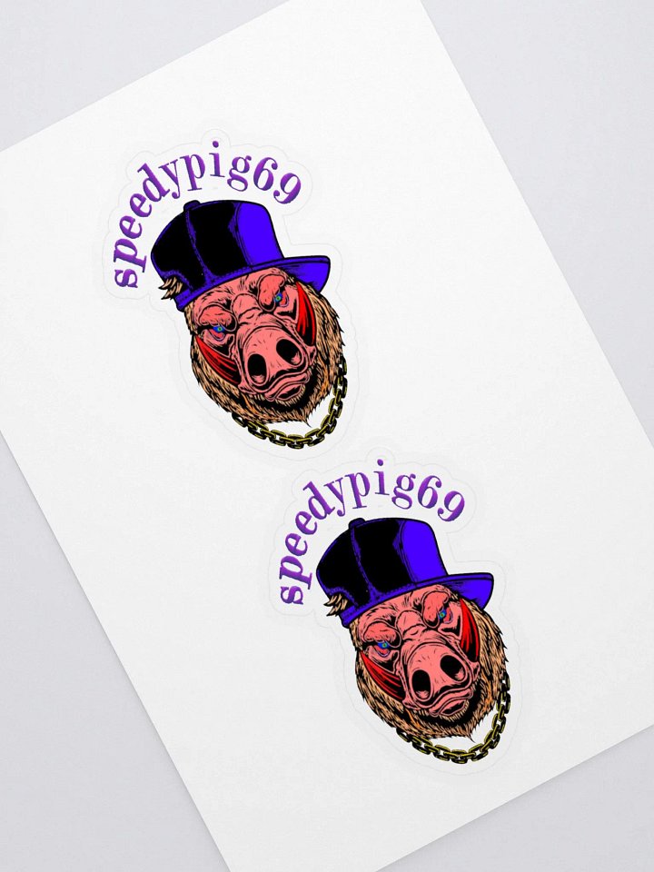Speedy Steed Kiss Cut Sticker Sheet product image (1)