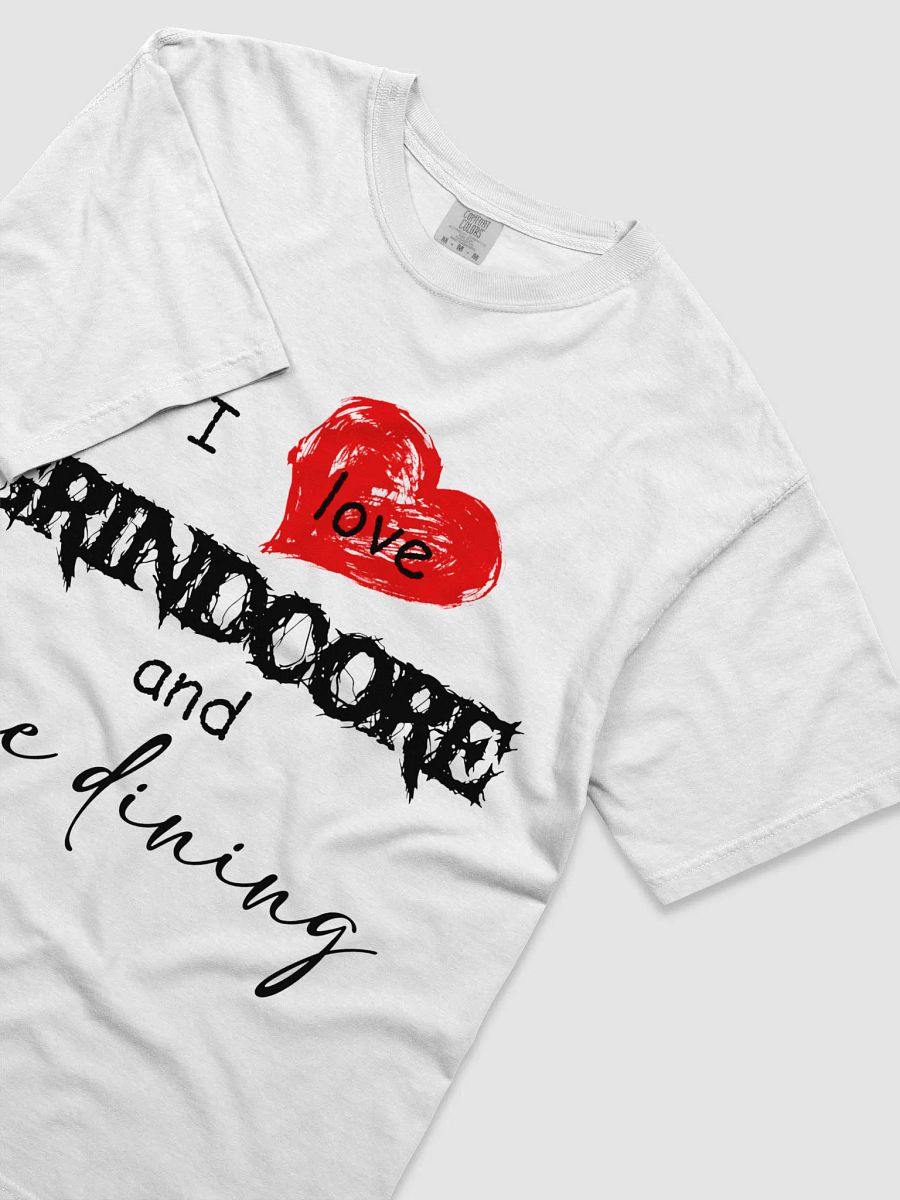 Grindcore and Fine Dining Comfort Tee product image (3)