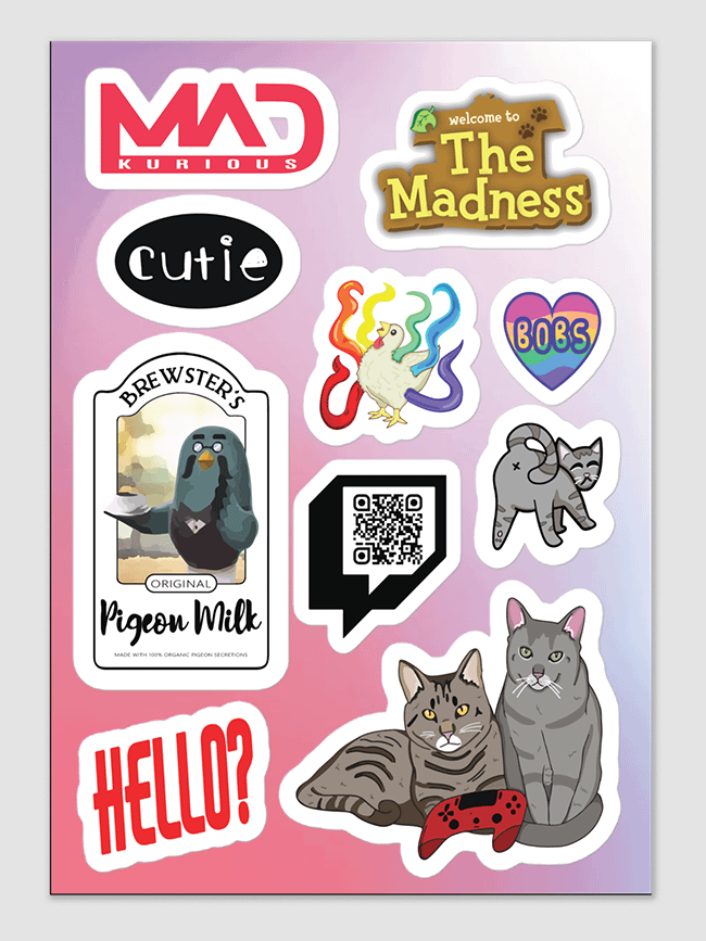 MAD Sticker Sheet product image (1)