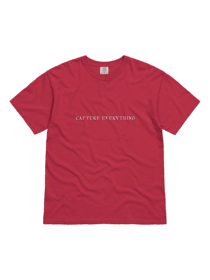 Embroidered Capture Everything Unisex Tee product image (1)