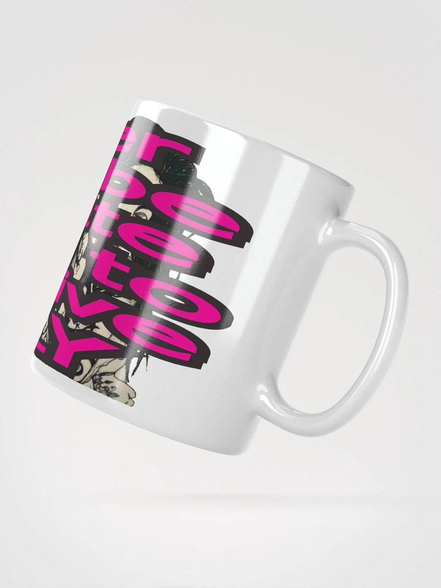 Fashionably Late | White Glossy Mug product image (2)