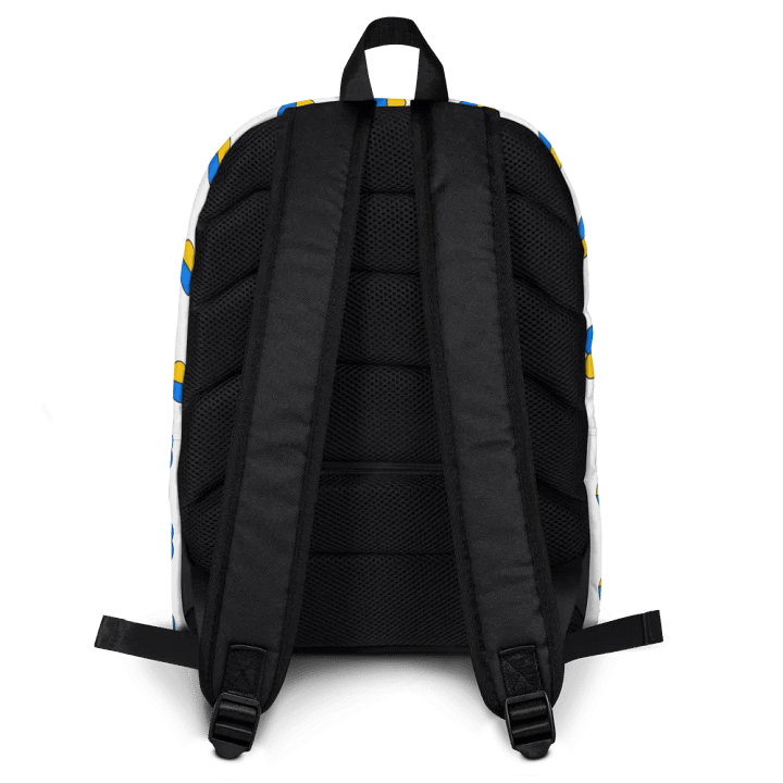 Resistors, Doesn't Speak for Me, Patterned White Backpack product image (2)