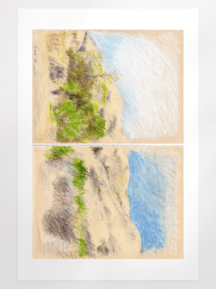 Leo Carillo State Park, CA #1 & #2 09.08.86 print product image (2)