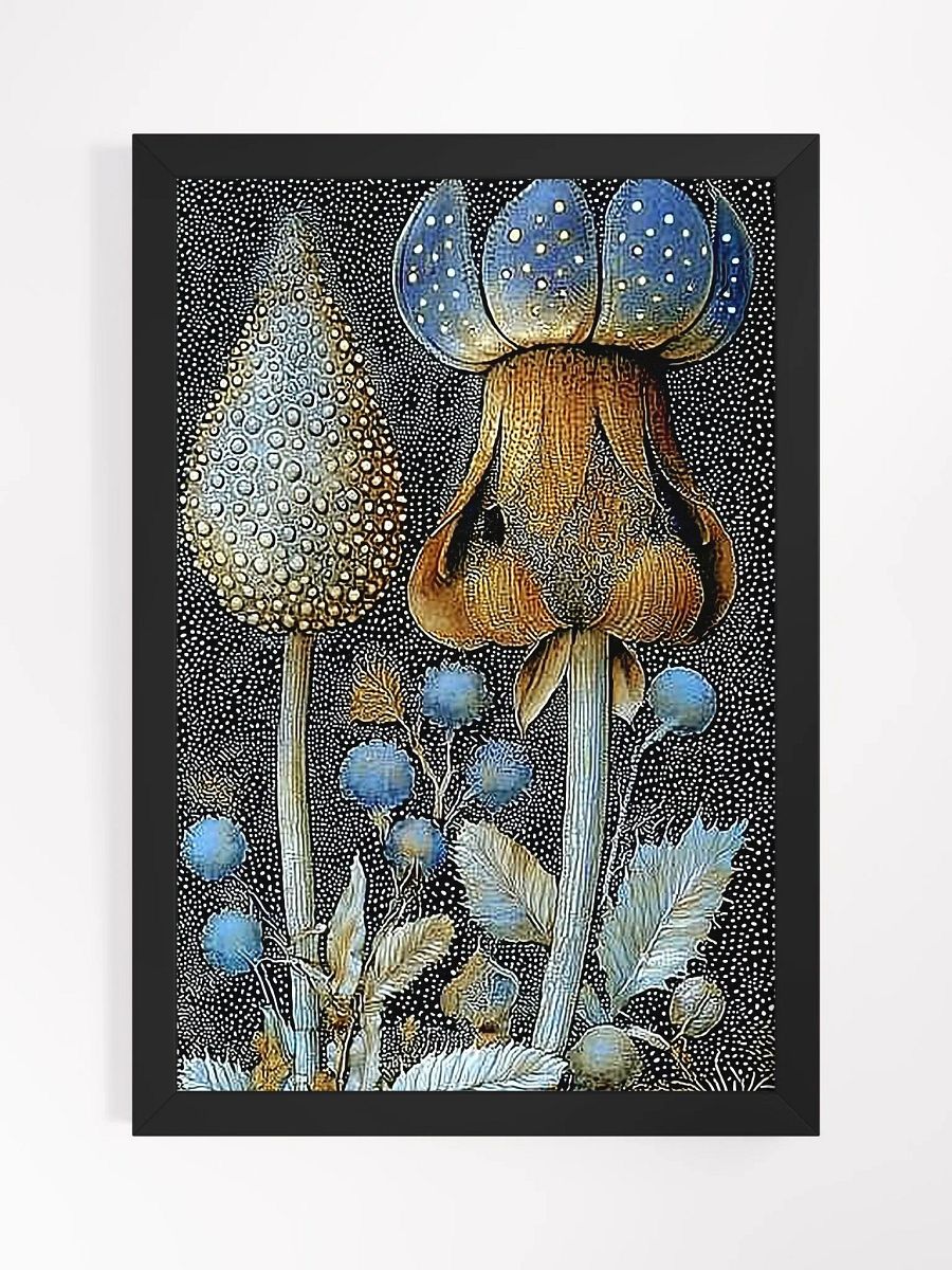 Forest Enigma: Mystical Poster of Dreamy Forest Fruits product image (1)