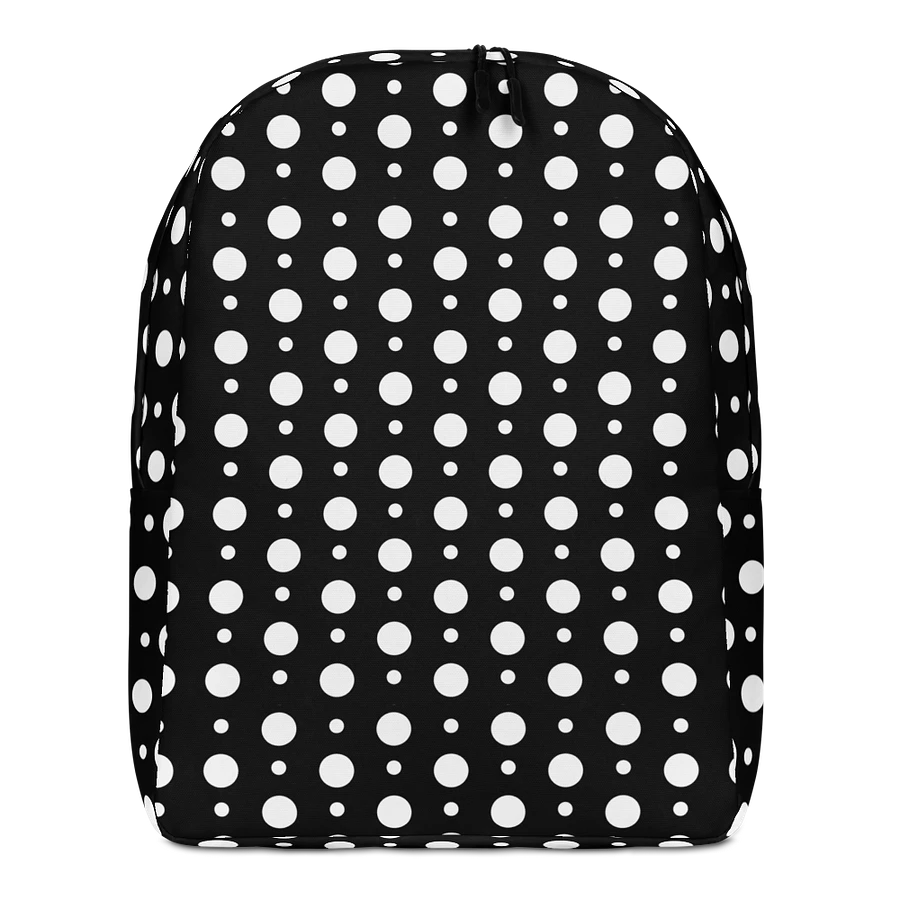 Monochrome Dot Minimalist Backpack product image (11)