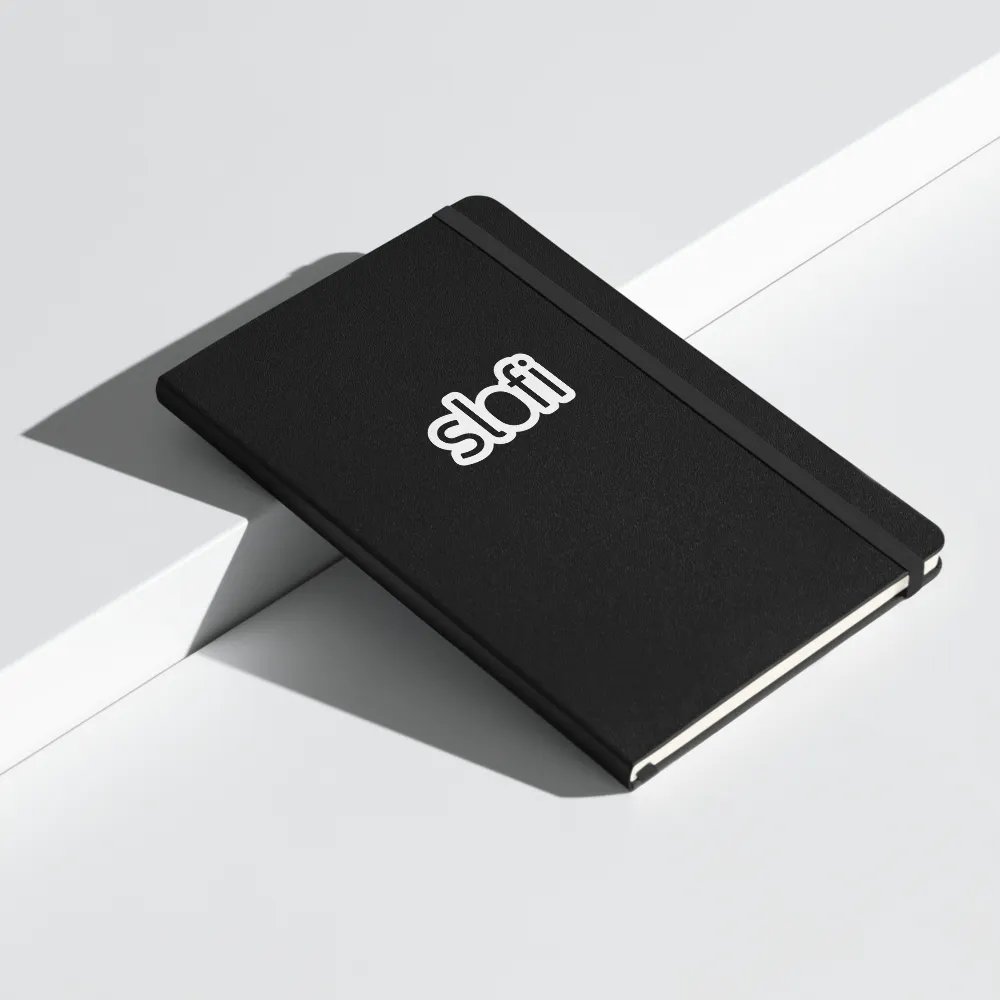 Slofi "Dark Mode" Text Notebook product image (9)