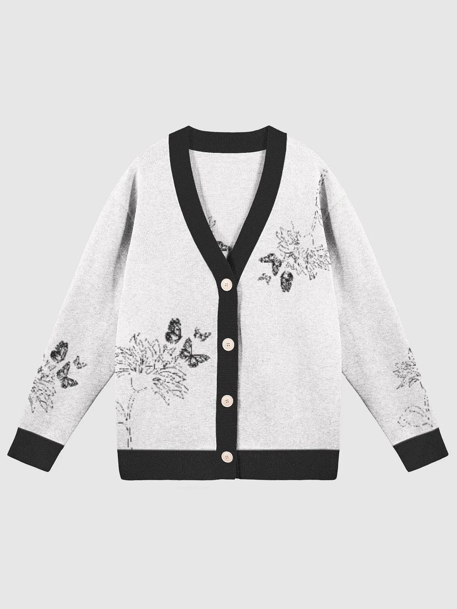 Butterflies and Sunflowers Cardi | Knitted Fashion Apparel product image (1)
