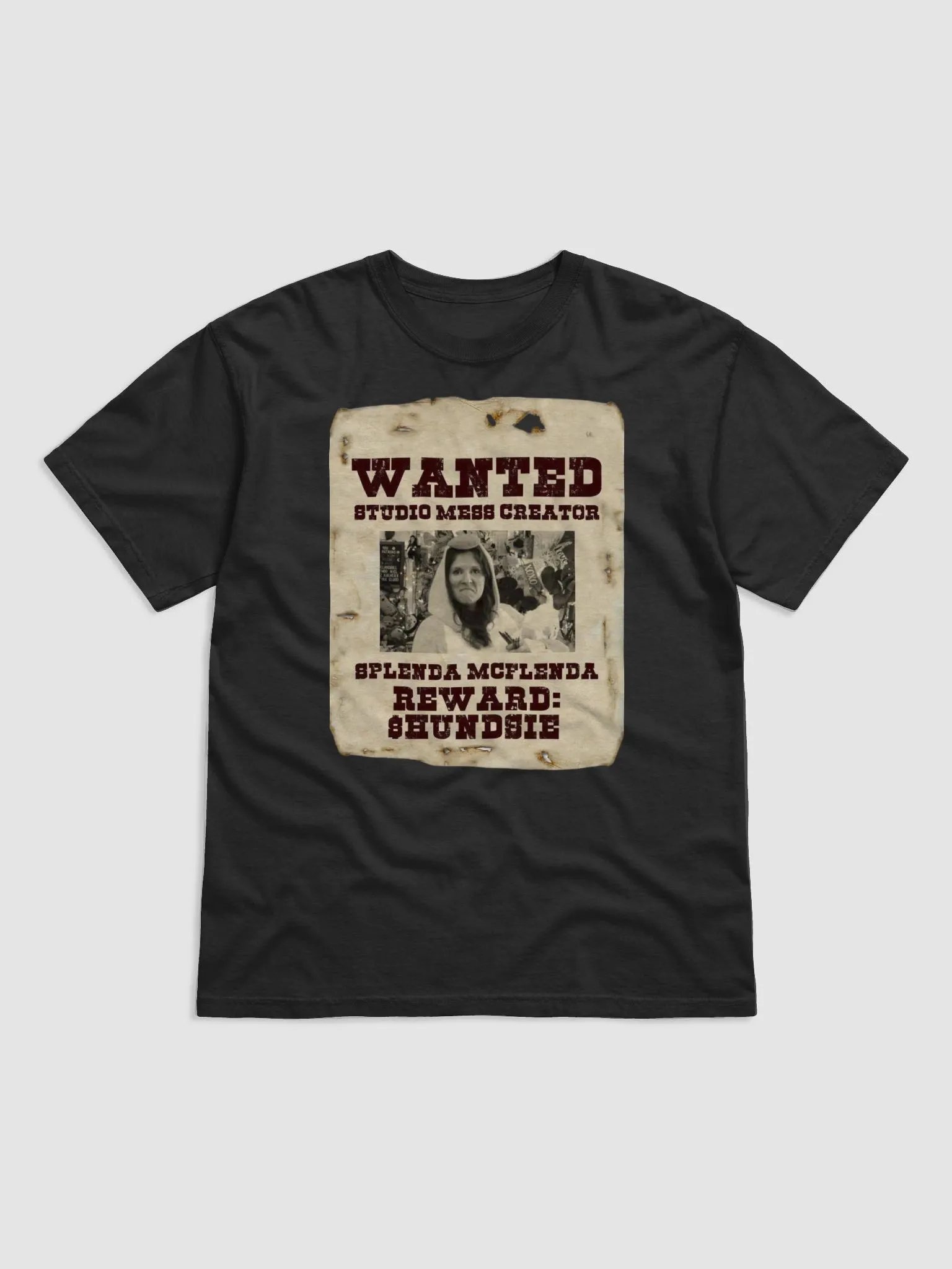 WANTED tshirt product image (1)
