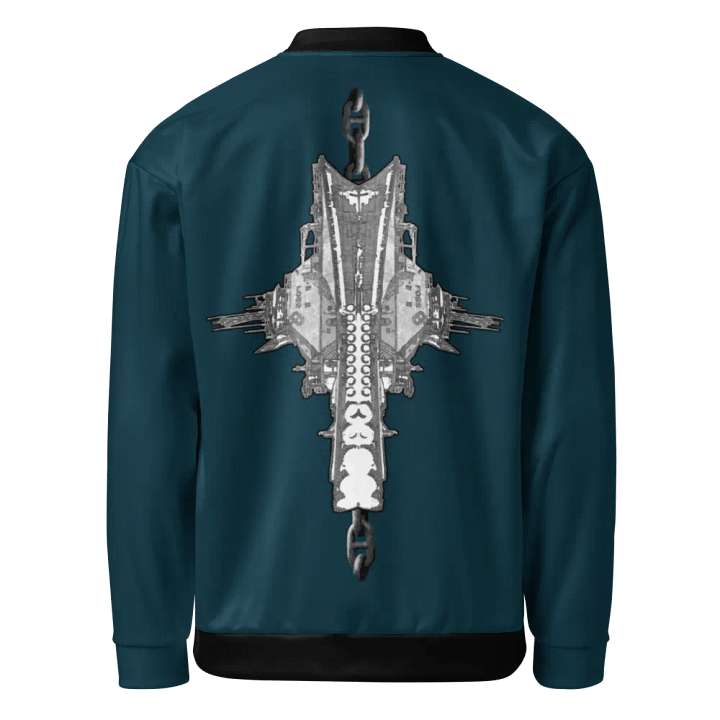 Teal Foss double tug Bomber Jacket product image (1)
