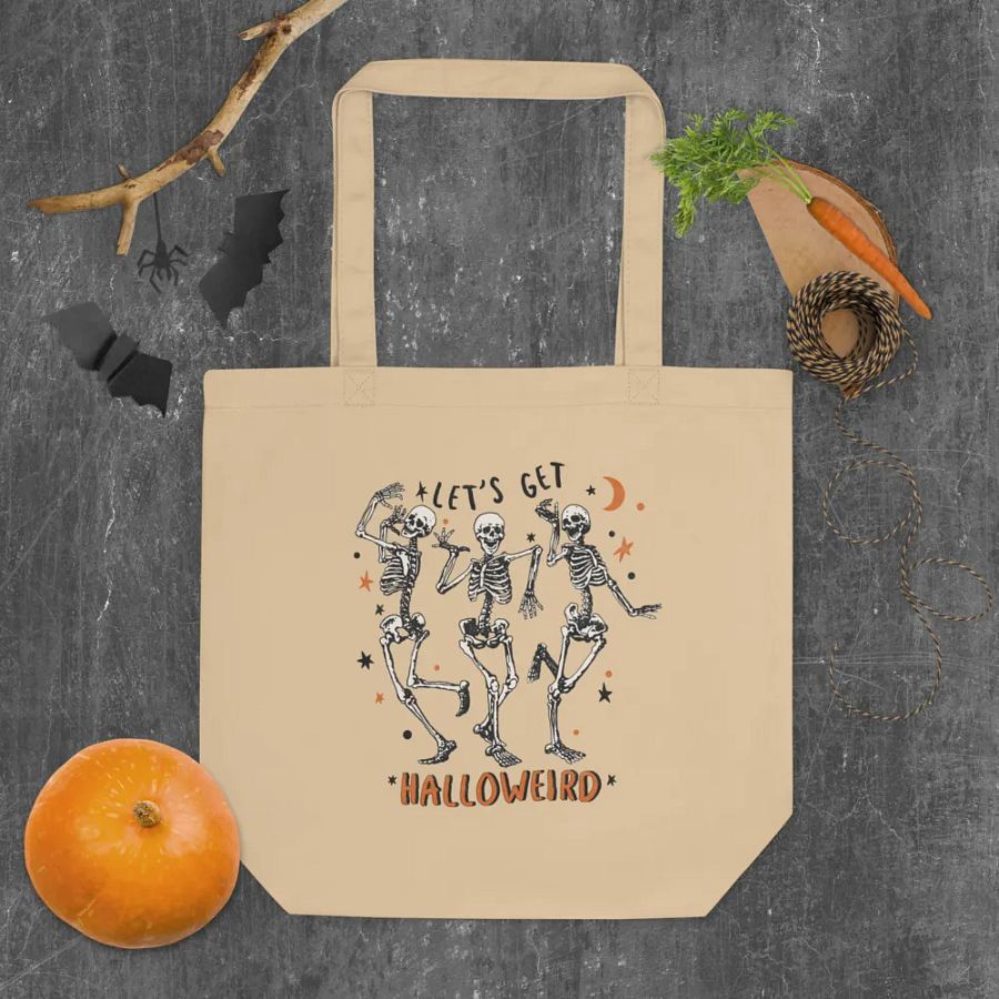 Let's Get Halloweird Tote Bag product image (4)