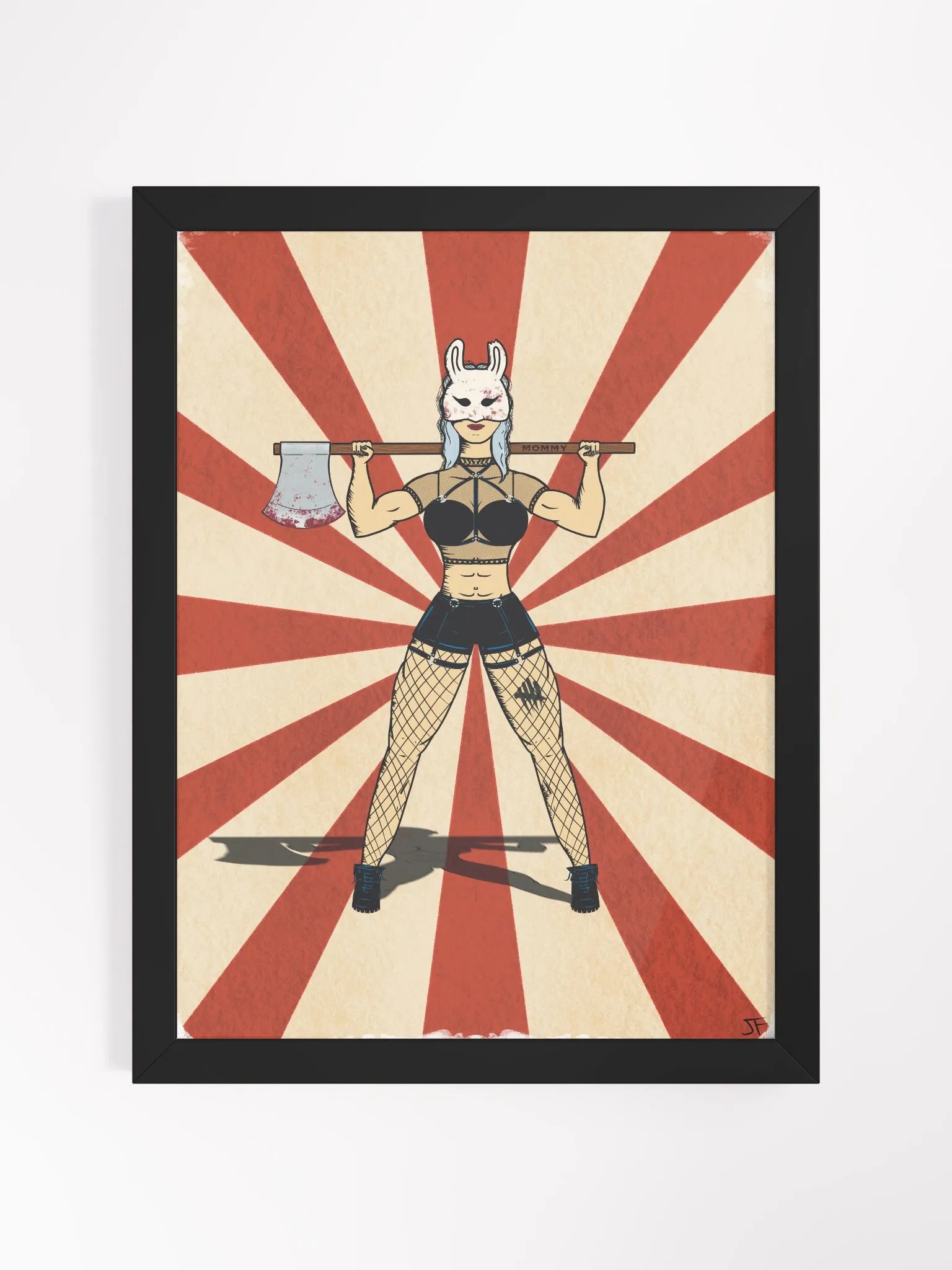 Mommy Huntress Framed Print product image (1)