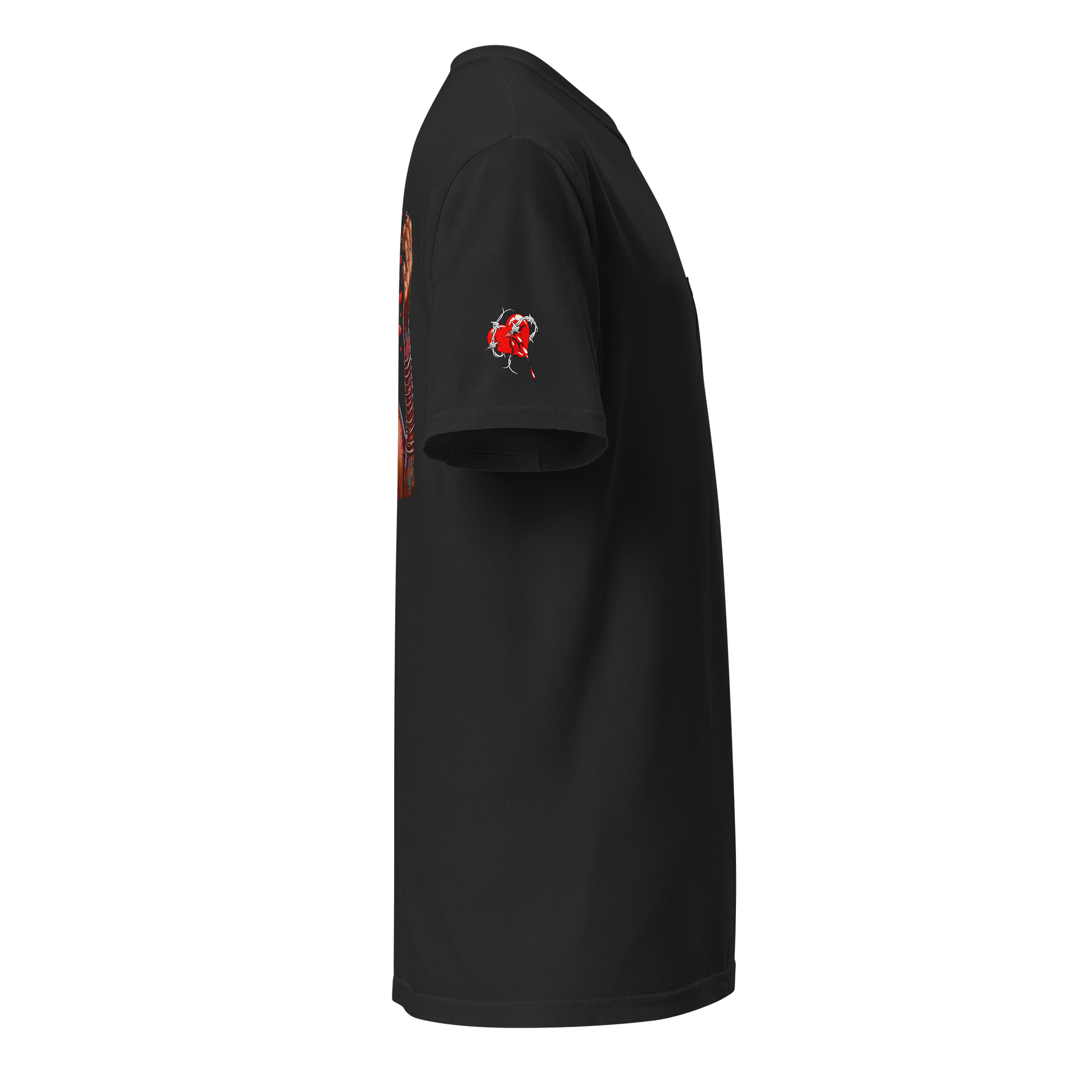 Love Sick- Heartbreak Overflow Pocket Tee product image (3)