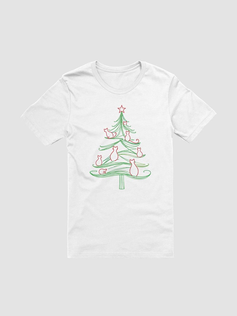 Bella+Canvas Supersoft Meowry Christmas T-Shirt product image (1)