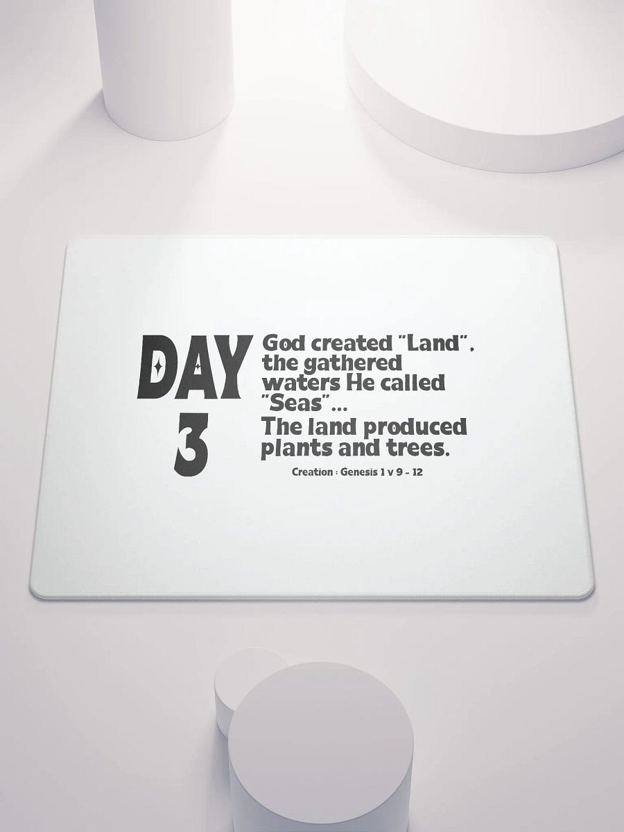 CREATION: DAY 3 Christian, Jesus, faith, God, Bible, Christianity, Jesus Christ, religion, Bible Verse, Love product image (1)