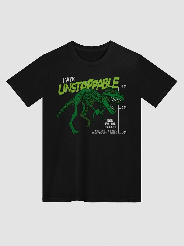Unstoppable T-Rex Protect The Dinos Humor T-Shirt product image (2)