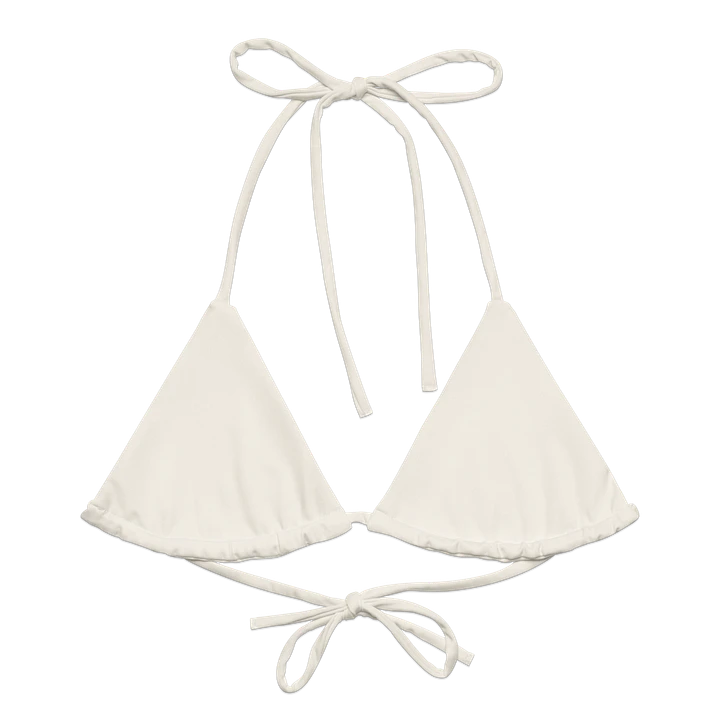 Cream String Bikini Top product image (1)