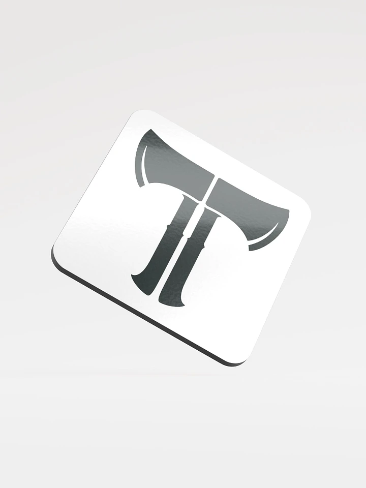 White Coaster - Black Torak Logo product image (1)