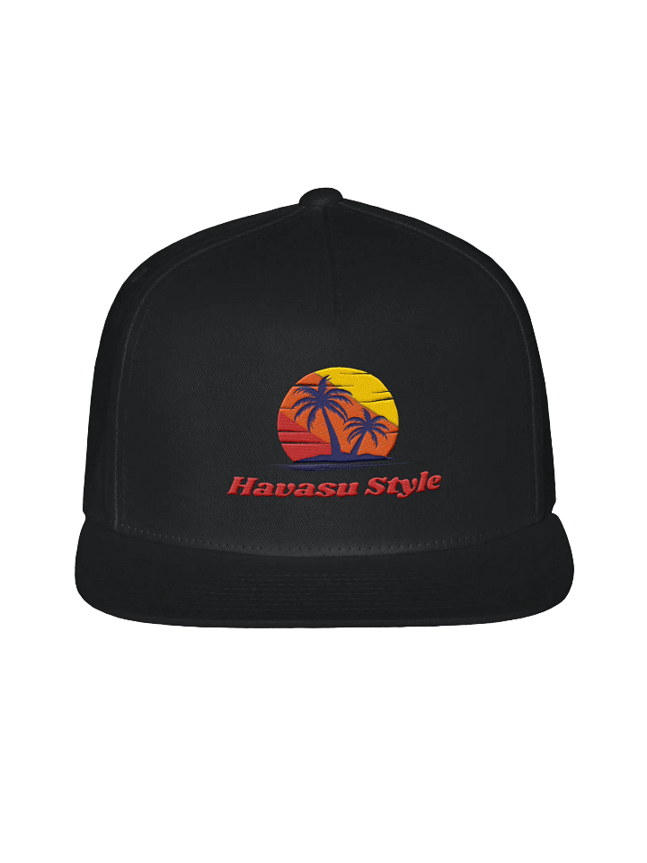 Havasu Style Sunset Flat Bill Snapback product image (1)