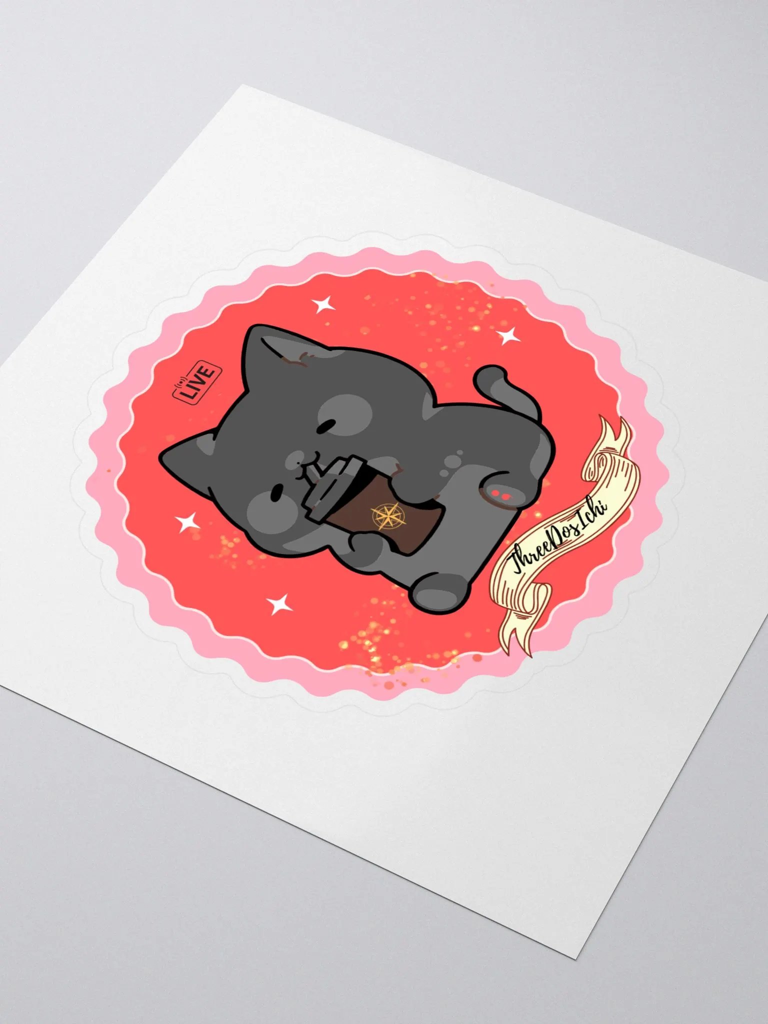 Kitty Sticker product image (2)