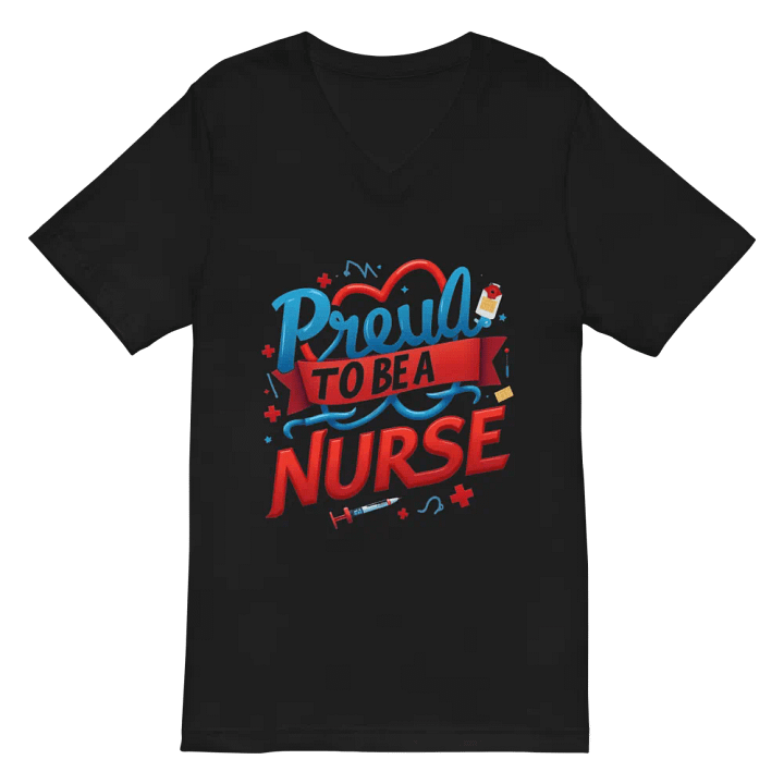 Proud Nurse V-Neck Tee product image (3)