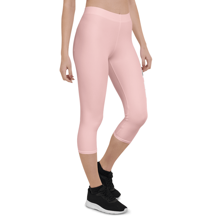 Pink Panda Dreams All-Over Capri Leggings product image (7)