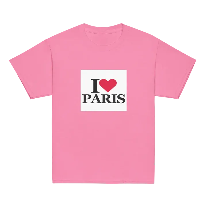 Kids Shirt Love Paris product image (2)