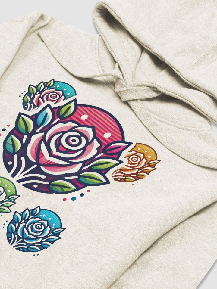 Symmetrical Blooms Unisex Hoodie product image (6)
