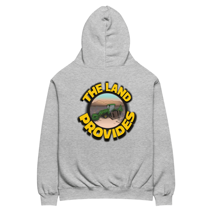 The Land Provides a Tractor Hoodie product image (4)