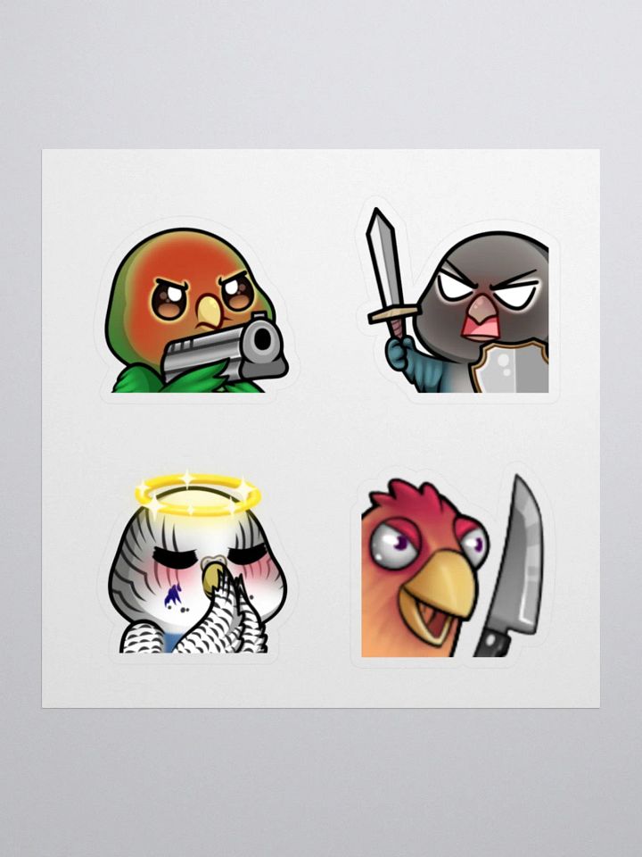 Angry Birb Stickers product image (1)